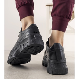 Sneakers sportive da donna Keygo nere nero 1