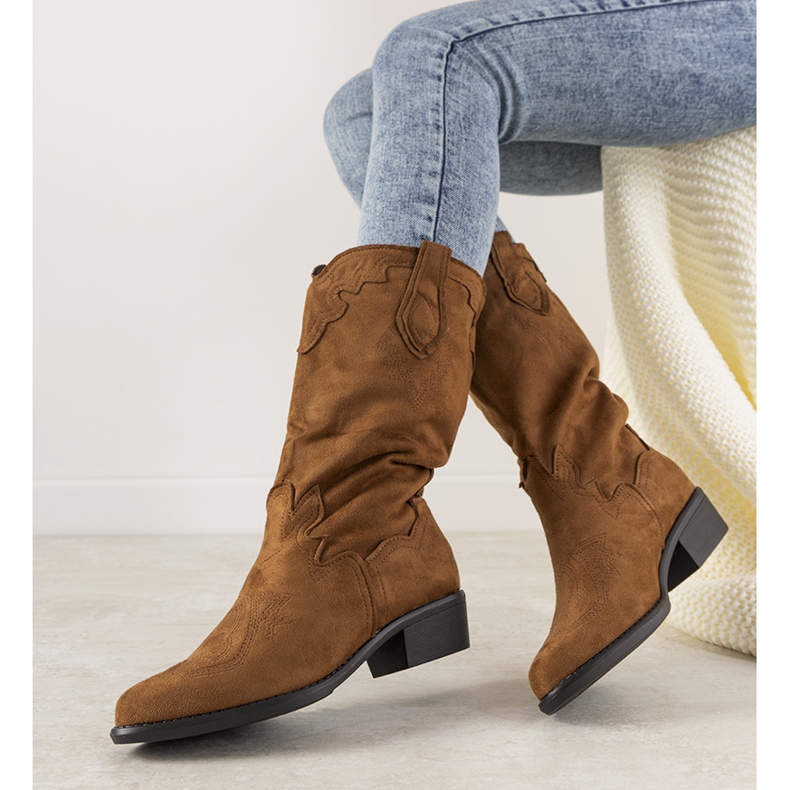 Stivali da cowboy Camel LuckyShoes marrone 1