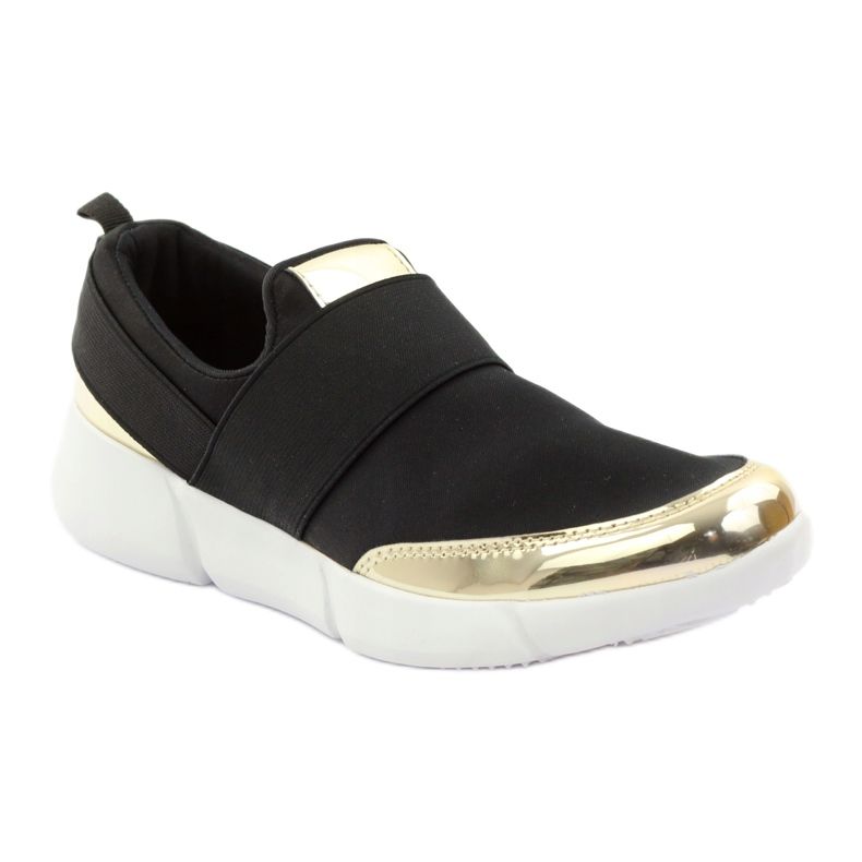 McKey Scarpe softshell sportive in oro nero giallo 1
