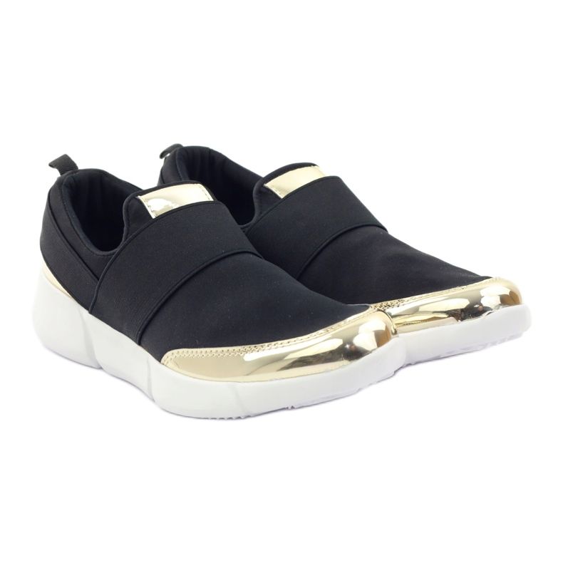 McKey Scarpe softshell sportive in oro nero giallo 4
