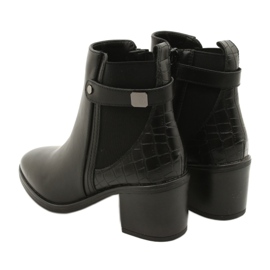 Stivali classici da donna isolati Sergio Leone BT630 Black nero 5
