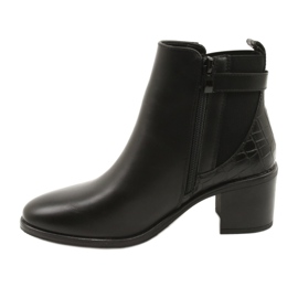 Stivali classici da donna isolati Sergio Leone BT630 Black nero 2
