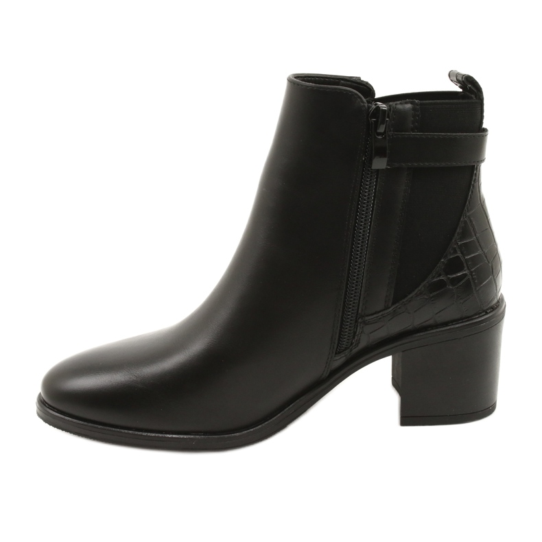 Stivali classici da donna isolati Sergio Leone BT630 Black nero 2