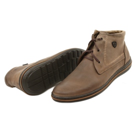 Polbut 339 scarpe da uomo marroni marrone 3