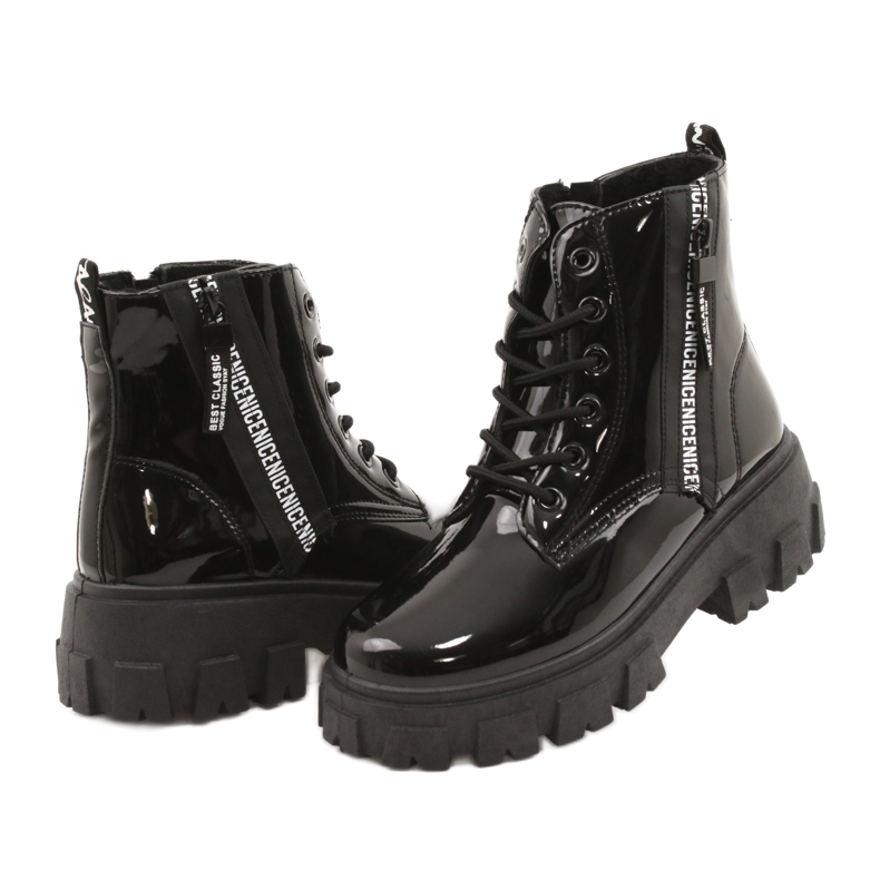 NEWS Novità Operai Laccati Timberki 21BT26-4266 Nero 4