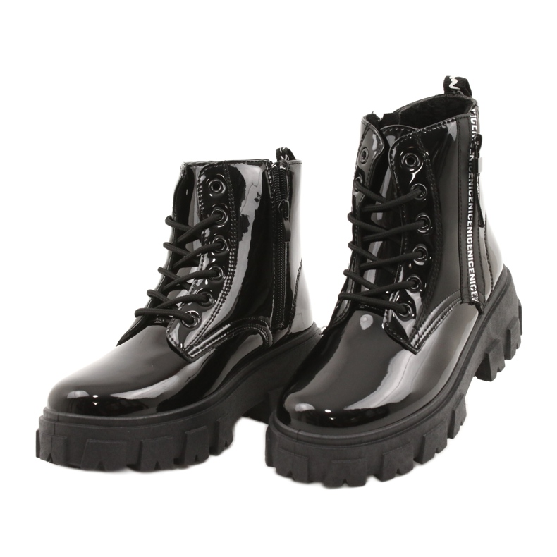 NEWS Novità Operai Laccati Timberki 21BT26-4266 Nero 3