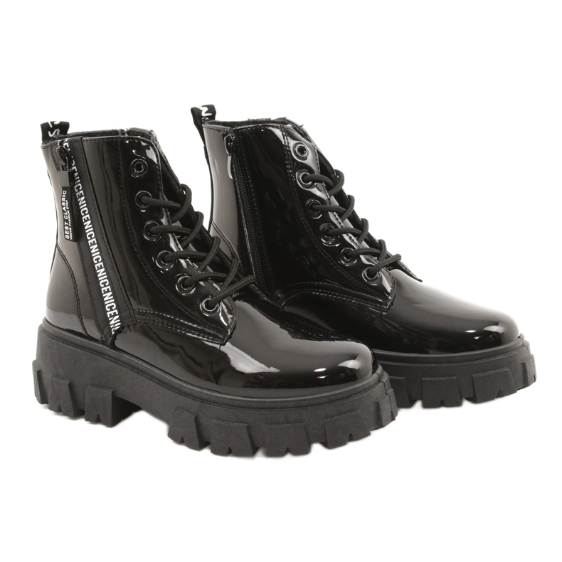 NEWS Novità Operai Laccati Timberki 21BT26-4266 Nero 6
