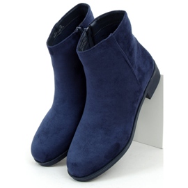 Stivaletti Chelsea classici da donna, blu navy 6215 Navy 1