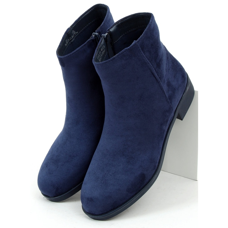 Stivaletti Chelsea classici da donna, blu navy 6215 Navy 1