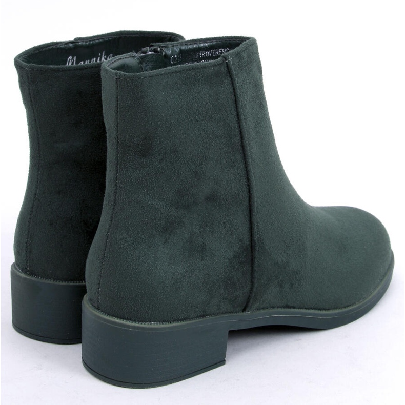 BM Stivaletti Chelsea verdi classici da donna 6215 Atrovirens verde 2
