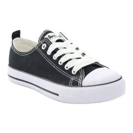 American Club Classiche sneakers nere scarpe American DSLN-01 nero 1