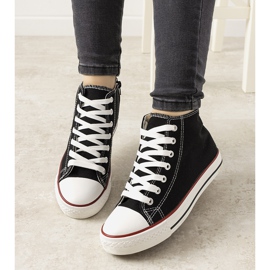 Sneakers Mediana nere alla caviglia nero 1