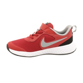 Scarpa Nike Revolution 5 (PSV) Jr BQ5672-603 nero rosso 1