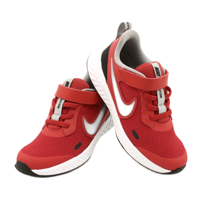 Scarpa Nike Revolution 5 (PSV) Jr BQ5672-603 rosso 4