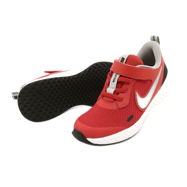 Scarpa Nike Revolution 5 (PSV) Jr BQ5672-603 rosso 3