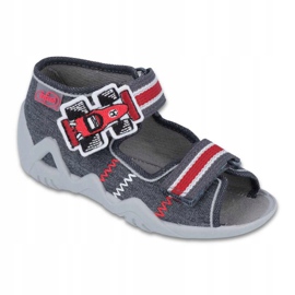 Scarpe per bambini Befado 250P087 rosso grigio 1
