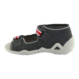 Scarpe per bambini Befado 250P087 rosso grigio 3