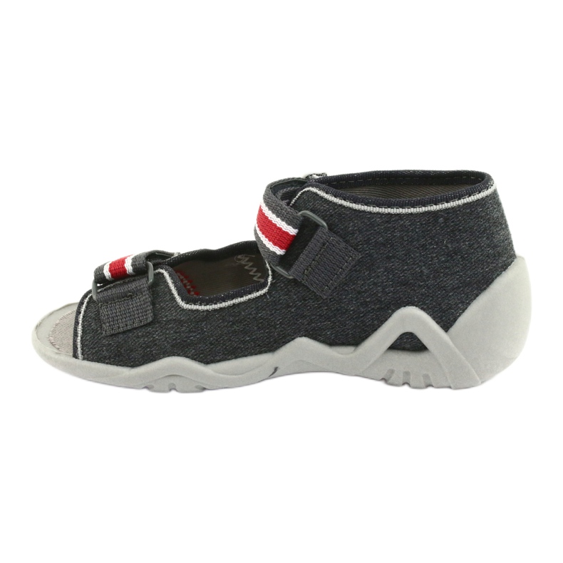 Scarpe per bambini Befado 250P087 rosso grigio 3