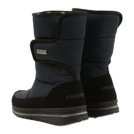 Stivali sportivi femminili Progressi Progj-21-08 blu navy nero 3