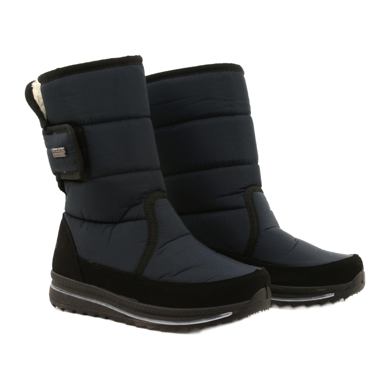 Stivali sportivi femminili Progressi Progj-21-08 blu navy nero 4