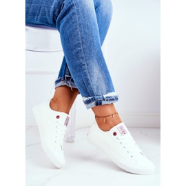 Sneakers Donna Cross Jeans Bianco DD2R4030C 2