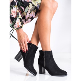 Bestelle Stivali eleganti con cerniera decorativa nero 2