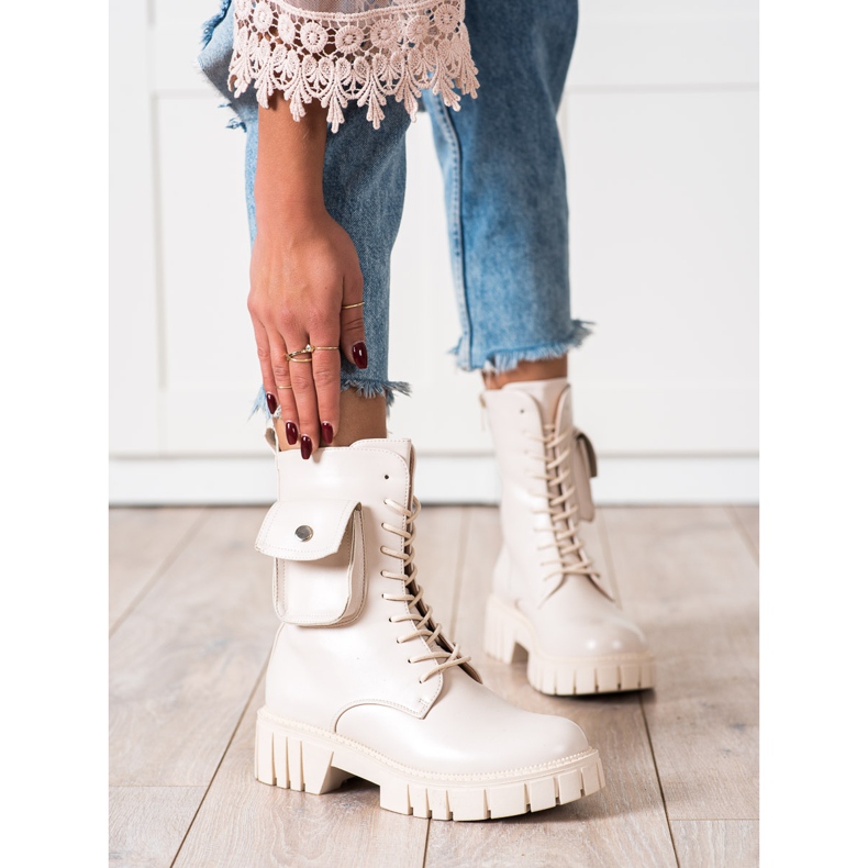 Seastar Lavoratori con tasca beige 1