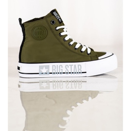 Sneakers Damskei Big Star II274017 verde 1