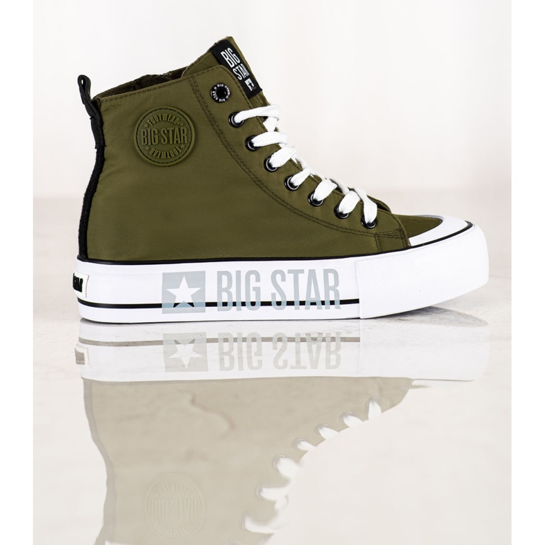 Sneakers Damskei Big Star II274017 verde 1