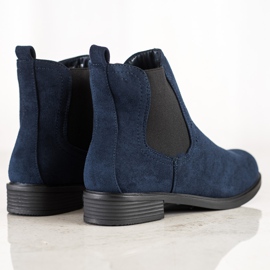 SHELOVET Stivaletti Chelsea alla moda blu 1
