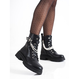 Bestelle Lavoratori alla moda con catena nero 1