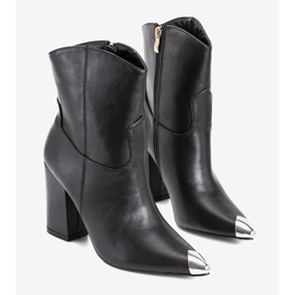 Stivali texani bretoni neri nero 1