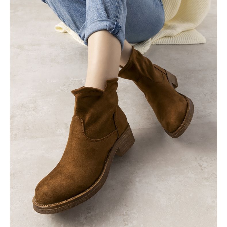 Stivali slip-on da donna Roquelina marroni marrone 1
