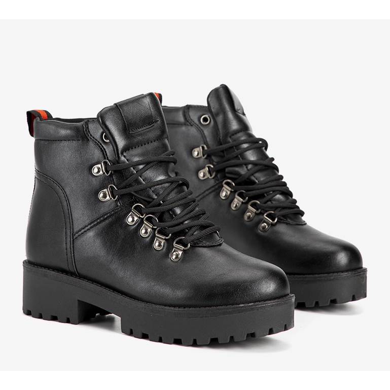 Trappers da donna classici neri Adaya nero 1