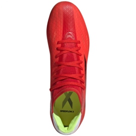 Scarpe da calcio Adidas X Speedflow.3 Mg M FY3269 rosso rosso 1