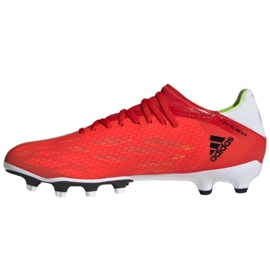 Scarpe da calcio Adidas X Speedflow.3 Mg M FY3269 rosso rosso 2