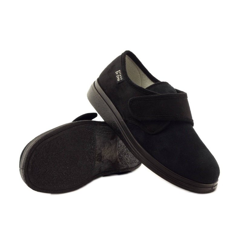 Befado Dr. orto Donne Scarpe per diabetici 036d007 Black Silber Lising nero 4