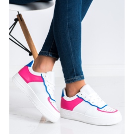 SHELOVET Scarpe sportive alla moda bianco 2