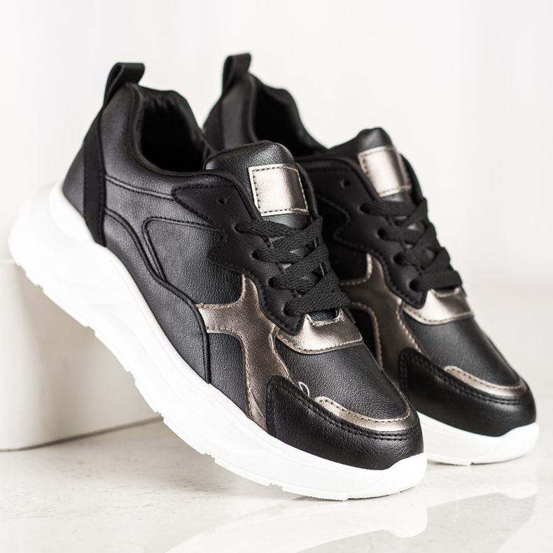 SHELOVET Scarpe Da Ginnastica Sulla Piattaforma nero 2