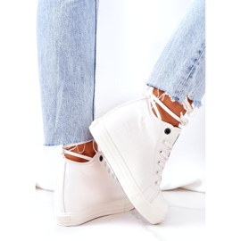 Sneakers in pelle Big Star EE274128 Bianco bianca 4