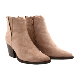 FB2 Stivali Da Donna Con Tacco Alto Beige Forte 19051-11 6