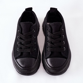 FR1 Sneakers nere per bambini Travel Time nero 1