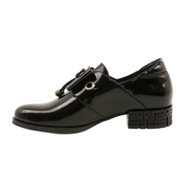 Scarpe Nere Con Fiocco Sergio Leone PB260 nero 1