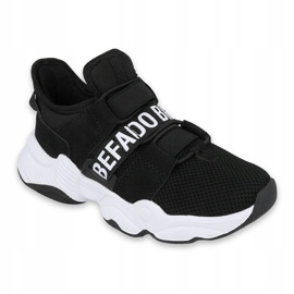 Scarpe per bambini Befado 516Y066 bianco nero 1