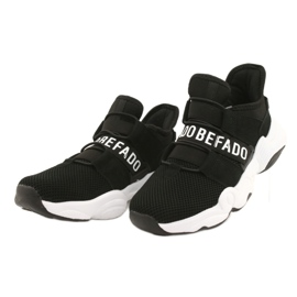 Scarpe per bambini Befado 516Y066 bianca nero 2