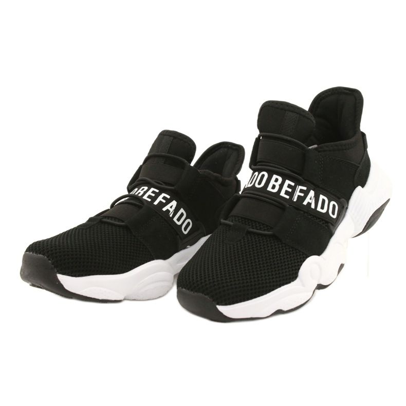 Scarpe per bambini Befado 516Y066 bianca nero 2