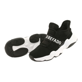 Scarpe per bambini Befado 516Y066 bianco nero 3
