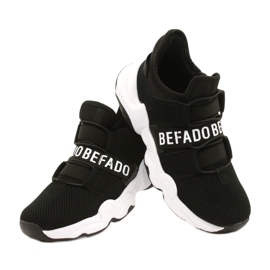 Scarpe per bambini Befado 516Y066 bianco nero 4