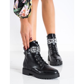Bestelle Lavoratori alla moda con cristalli nero 1
