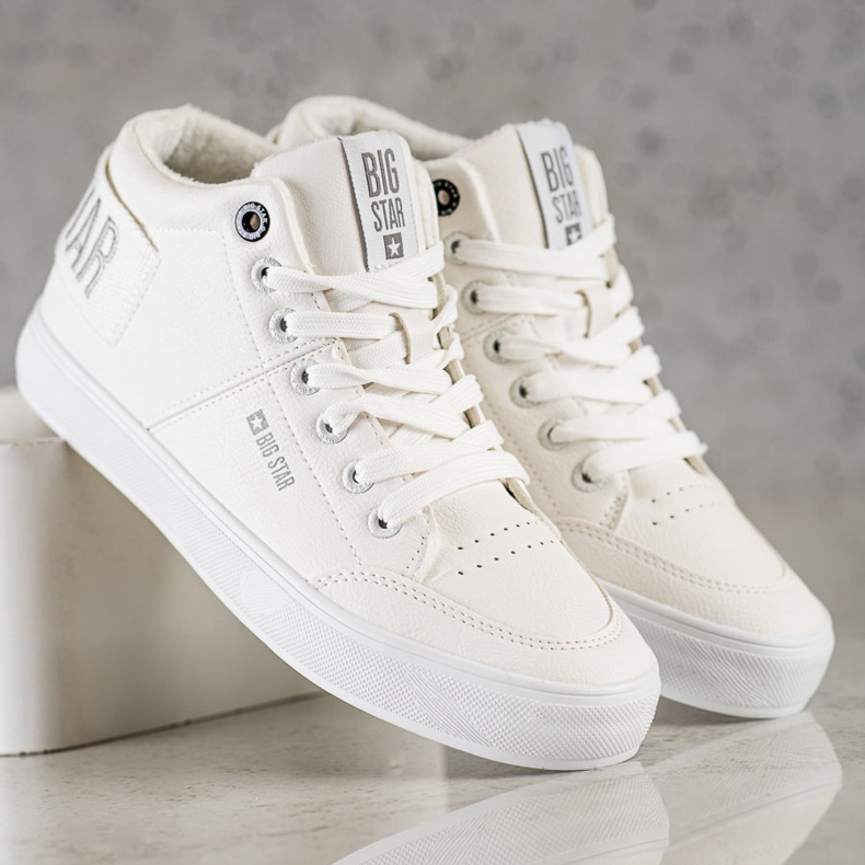 Sneakers da donna Big Star EE274352 bianco 1